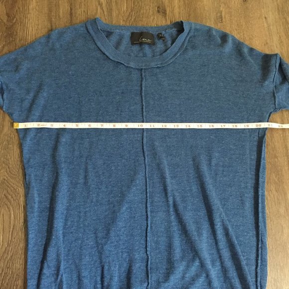 Line Knitwear Linen Blend Thin Sweater - Picture 6 of 8